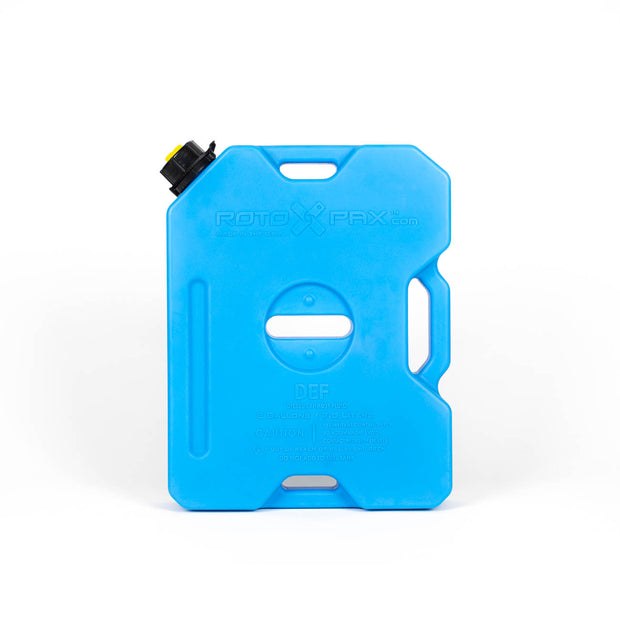 Rotopax Liquid Storage Container, Blue, 2 Gallon, Bolt-On/ Free Standing, Formulated Plastic, Epa and Carb Compliant – RXX-2DEF