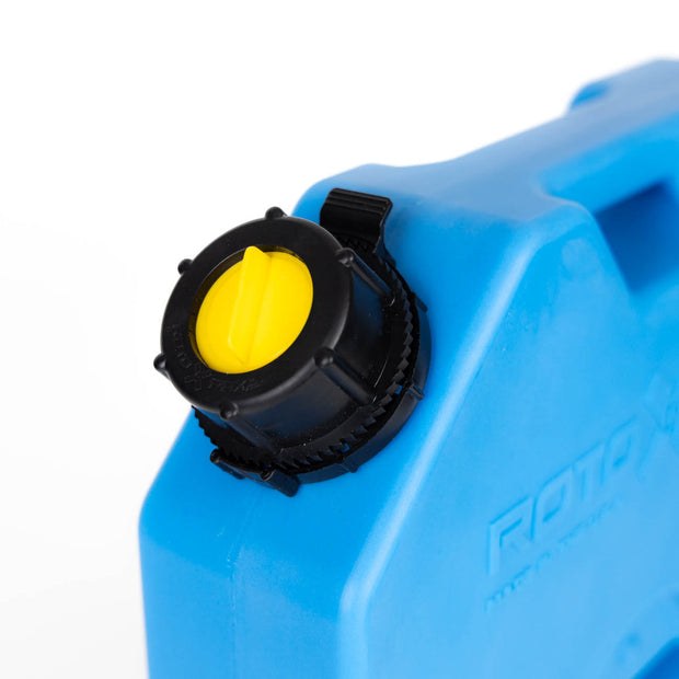 Rotopax Liquid Storage Container, Blue, 2 Gallon, Bolt-On/ Free Standing, Formulated Plastic, Epa and Carb Compliant – RXX-2DEF