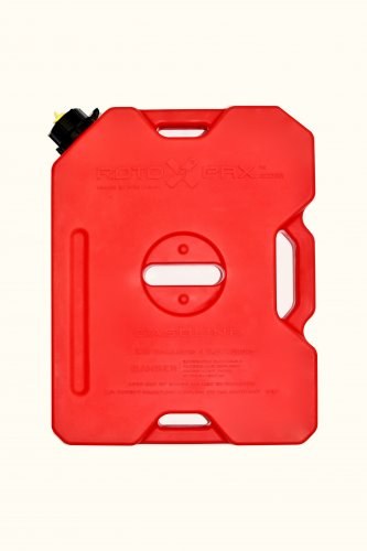 Rotopax Liquid Storage Container, Red, 2 Gallon, Bolt-On/ Free Standing, Formulated Plastic, Epa and Carb Compliant, Designed to Hold Gas – RXX-2G