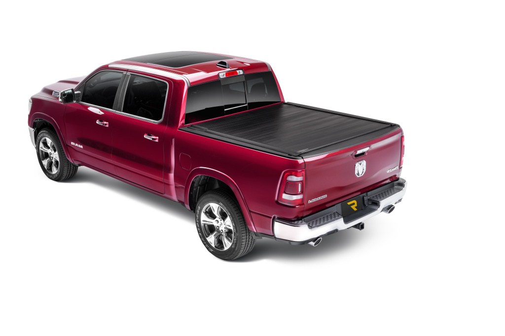 Retrax Tonneau Cover, Retrax IX, Manual Retractable, Low Profile, Not Key Lockable, Black Matte, Aluminum – 30752