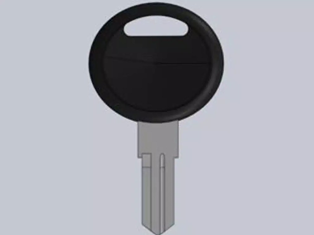 Retrax Key, Replacement Key for Retraxone Mx/ Retraxone Xr/ Retraxpro Mx/ Retraxpro Xr Truck Tonneau Covers, Key Code 608, Set of 2 – 4000-608