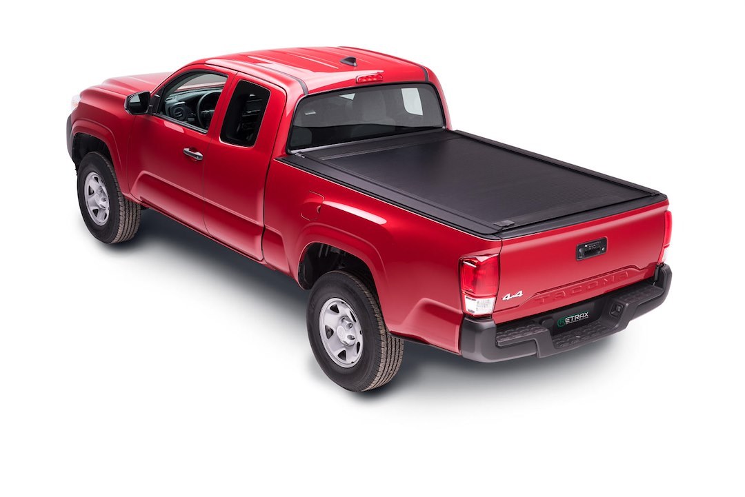 Retrax Tonneau Cover, Retraxone Mx, Manual Retractable, Key Lockable, Black Matte, Polycarbonate – 60861
