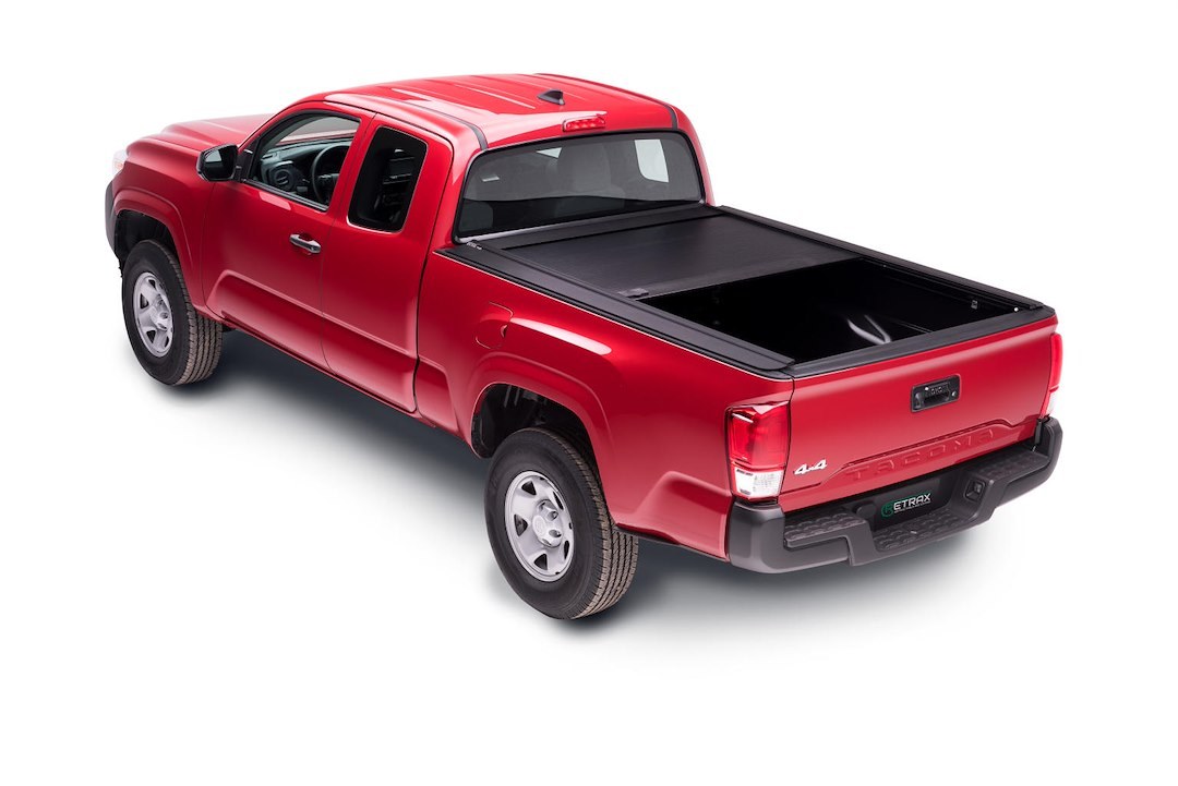 Retrax Tonneau Cover, Retraxone Mx, Manual Retractable, Key Lockable, Black Matte, Polycarbonate – 60861