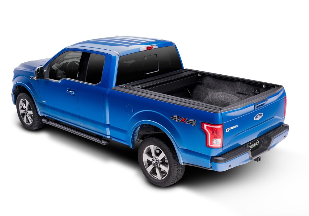 Retrax Tonneau Cover, Powertraxone Mx, Power Retractable, Key Lockable, Matte Black, Polycarbonate, Without Stake Pocket Cutouts – 70378