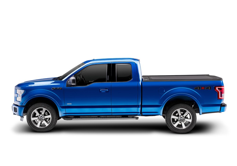 Retrax Tonneau Cover, Powertraxone Mx, Power Retractable, Key Lockable, Matte Black, Polycarbonate, Without Stake Pocket Cutouts – 70378
