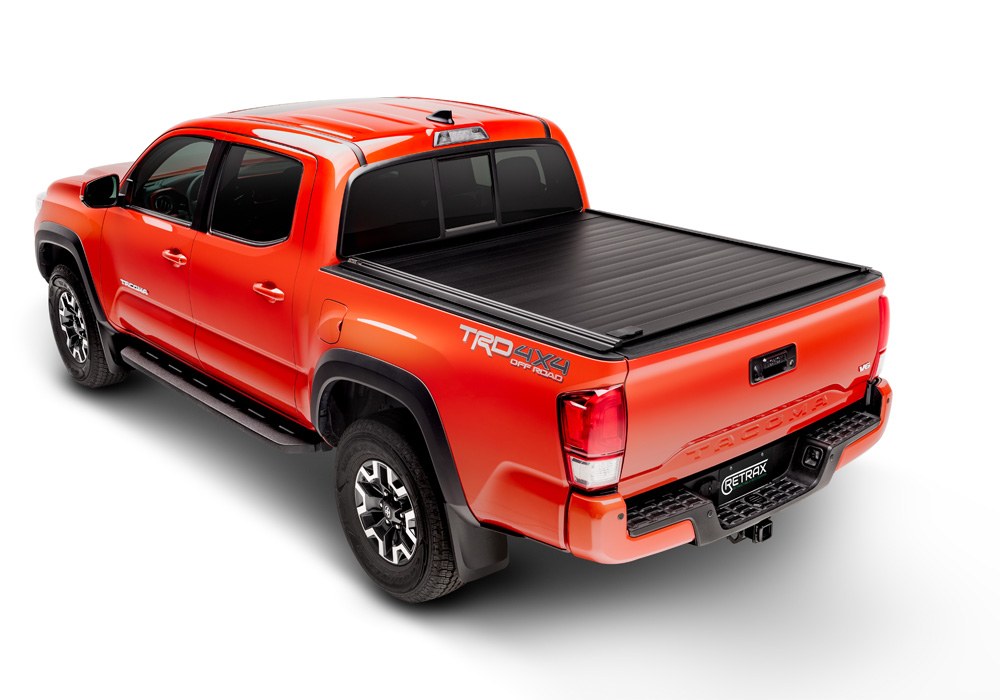 Retrax Tonneau Cover, Retraxpro Mx, Manual Retractable, Key Lockable, Black Matte, Aluminum – 80862