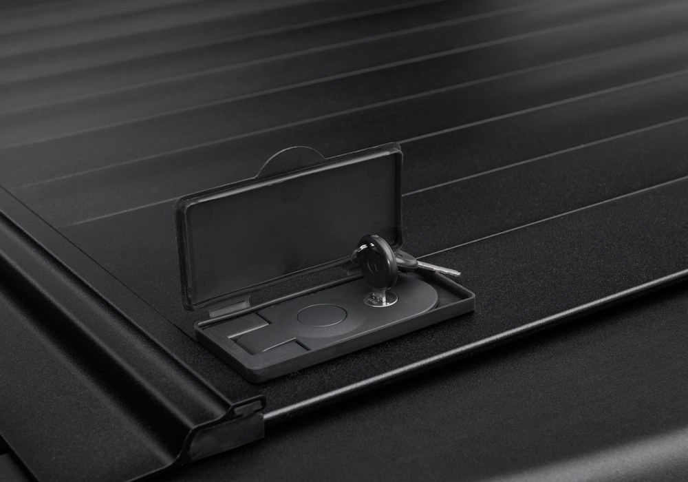 Retrax Tonneau Cover, Retraxpro Mx, Manual Retractable, Key Lockable, Black Matte, Aluminum – 80862