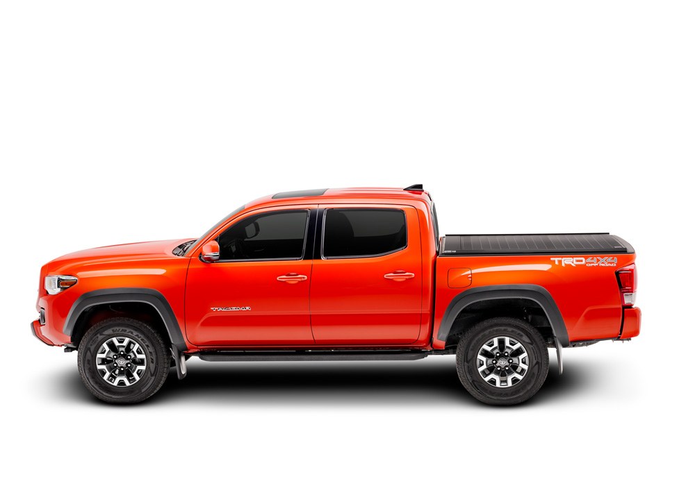 Retrax Tonneau Cover, Retraxpro Mx, Manual Retractable, Key Lockable, Black Matte, Aluminum – 80862