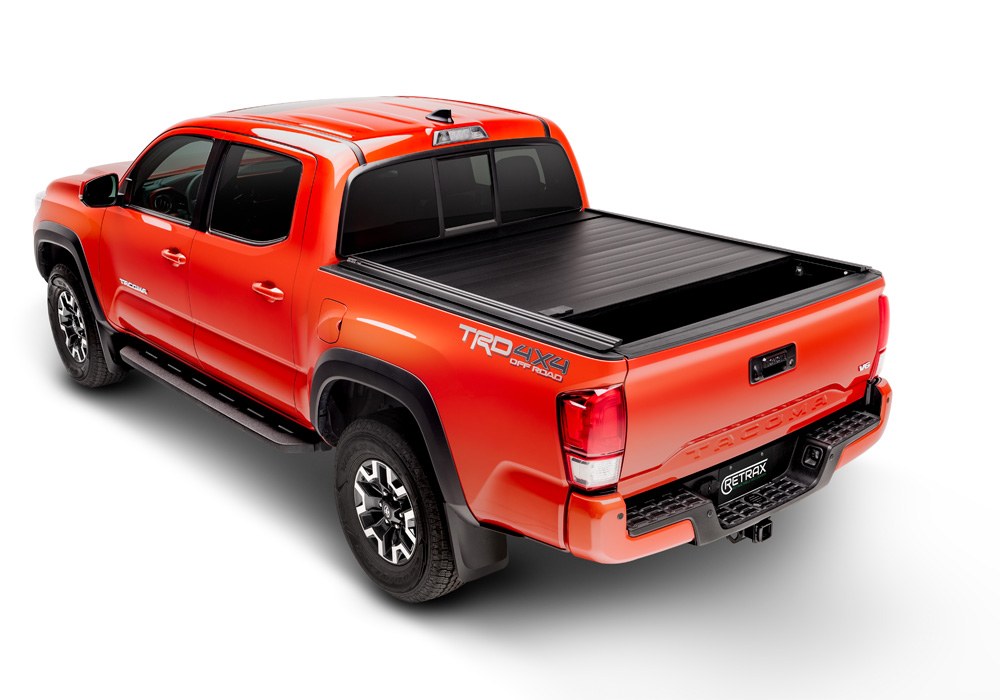 Retrax Tonneau Cover, Retraxpro Mx, Manual Retractable, Key Lockable, Black Matte, Aluminum – 80862