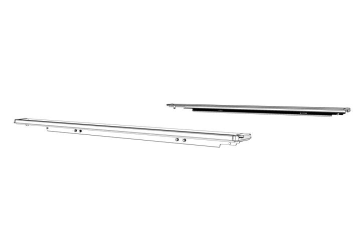 Retrax Tonneau Cover Rail, Replacement Rail Kit for Retraxone Mx/ Retraxpro Mx/ Powertraxone Mx and Powertraxpro Mx Tonneau Covers, Clamp on – 82337
