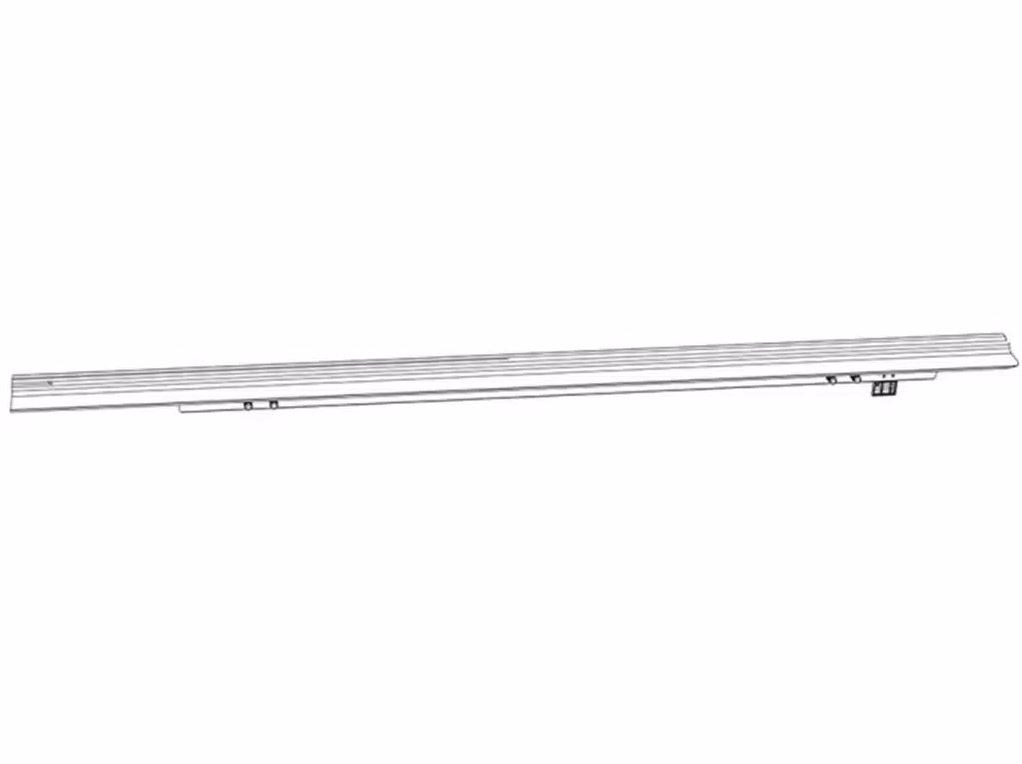 Retrax Tonneau Cover Rail, Rail Kit for Retraxpro Mx/ Retraxone Mx – 82372