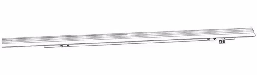 Retrax Tonneau Cover Rail, Rail Kit Only for 60481 Retraxone Mx – 82481