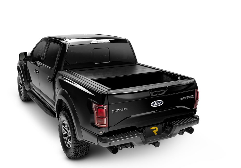 Retrax Tonneau Cover, Powertraxpro Mx, Hard Power Retractable, Low Profile, Not Hinged IN Front, Black Matte Powder Coated, Aluminum – 90455