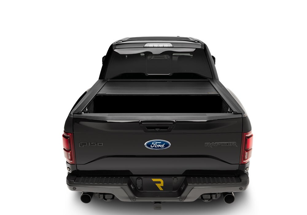 Retrax Tonneau Cover, Powertraxpro Mx, Hard Power Retractable, Low Profile, Not Hinged IN Front, Black Matte Powder Coated, Aluminum – 90455