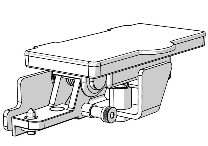 Retrax Tonneau Cover Lock, For Retraxpro Mx and Retraxpro Xr Tonneau Covers, With One Lock Cylinder/ Two Keys, Excludes Honda Ridgeline – F05-1018