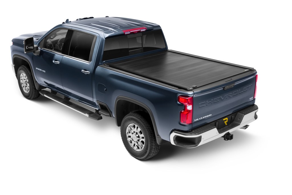 Retrax Tonneau Cover, Powertraxpro Xr, Power Retractable, Remote Control Lock, Black, Aluminum – T-90481