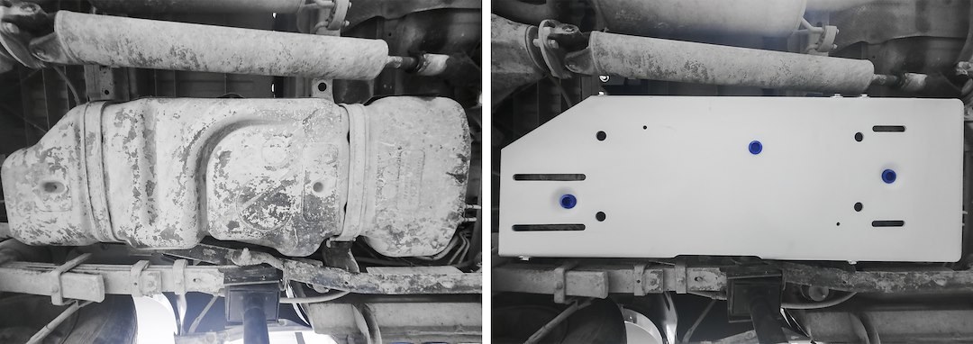 Rival Skid Plate, Gas Tank, Powder Coated, White, Aluminum, With Mounting Kit – 2333.9545.1.6