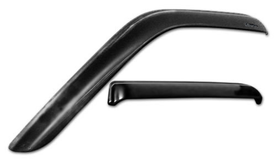 Stampede Rainguard, Snap-Inz, IN Channel, Smoke, Plastic, Set of 4 – 41082-2