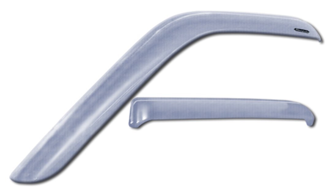 Stampede Rainguard, Tape-Onz, Low Profile, Tape-On, Chrome, Plastic, Set of 4 – 6140-8