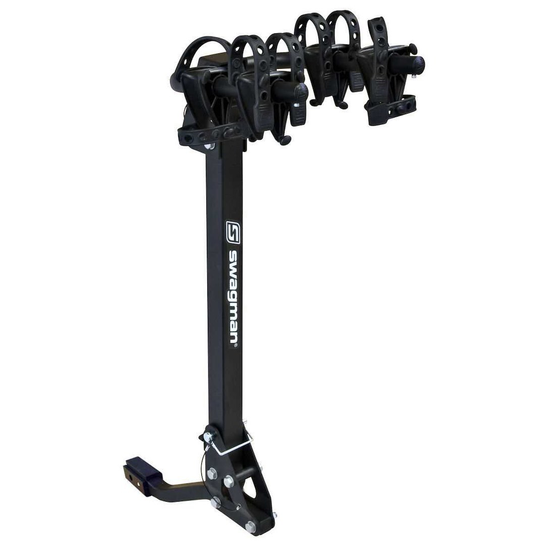Swagman Bike Rack, Trailhead, 1-1/4 Inch and 2 Inch Receiver Hitch Mount, Holds 2 Bikes, Up to 70 Pound Weight Capacity – 63360