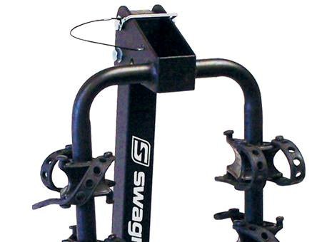 Swagman Bike Rack, Trailhead, 1-1/4 Inch and 2 Inch Receiver Hitch Mount, Holds 3 Bikes, Up to 100 Pound Weight Capacity – 63365