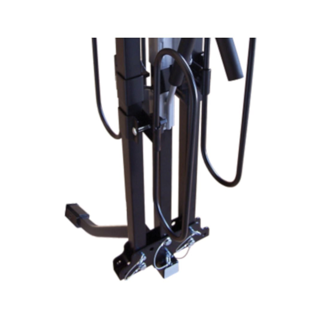 Swagman Bike Rack, Xc 2, 1-1/4 Inch and 2 Inch Receiver Hitch Mount, Holds 2 Bikes, Up to 70 Pound Weight Capacity, Bike Wheel Rests IN Loop – 64650
