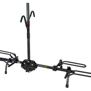 Swagman Bike Rack, Xtc 2, 1-1/4 Inch and 2 Inch Receiver Hitch Mount, Holds 2 Bikes, Up to 70 Pound Weight Capacity Total/ 35 Pounds Per Bike – 64671