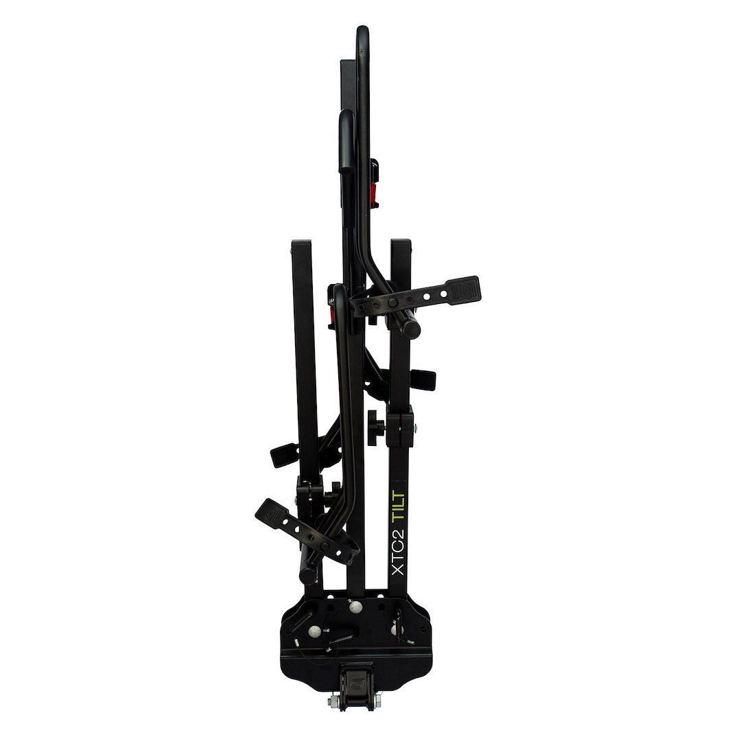 Swagman Bike Rack, Xtc 2, 1-1/4 Inch and 2 Inch Receiver Hitch Mount, Holds 2 Bikes, Up to 70 Pound Weight Capacity Total/ 35 Pounds Per Bike – 64671