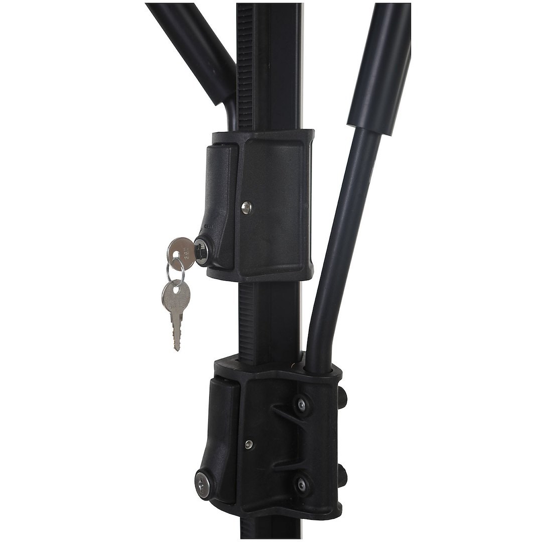 Swagman Bike Rack, Current, 1-1/4 Inch and 2 Inch Receiver Hitch Mount, Holds 2 Bikes, 60 Pound Weight Capacity Per Bike – 64678