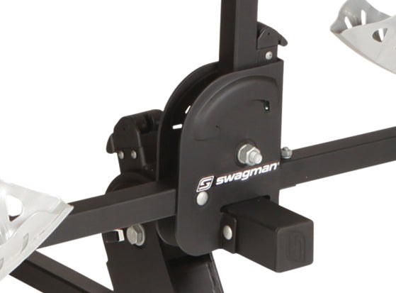Swagman Bike Rack, Chinook, 1-1/4 Inch and 2 Inch Receiver Hitch Mount, Holds 2 Bikes, Up to 90 Pound Weight Capacity – 64683
