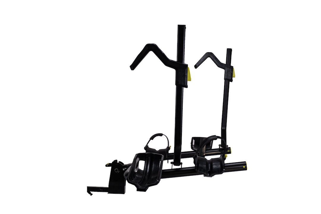 Swagman Bike Rack, Okanagan 125, 1-1/4 Inch and 2 Inch Receiver Mount, Holds 2 Bikes – 66705
