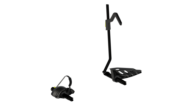 Swagman Bike Rack Extension, For Use with Okanagan Rack, Adds a Third Bike Holder, Tire Mount, With Ratchet Straps – 66707