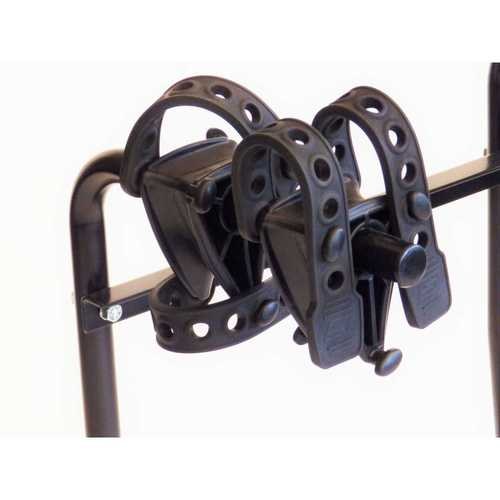 Swagman Bike Rack, Around the Spare Deluxe, 4 Inch to 4-1/2 Inch Continuous Bumper Mount, Holds 2 Bikes, Up to 60 Pound Weight Capacity – 80501