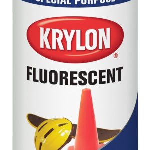 VHT Paint, Krylon, Fluorescent, Red-Orange, Aerosol Spray Can, 12 Ounce – 3101