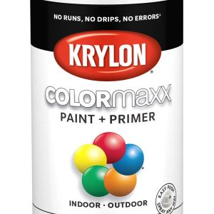 VHT Multi Purpose Paint, Krylon ® Colormaxx ™, Satin White, 12 Ounce Aerosol Can – 5577