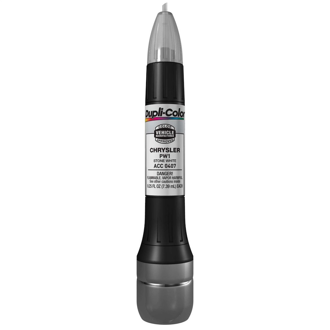 VHT Touch-Up Paint, Scratch Fix All-in-1 ™, Use for Automotive Body Paint Repair, Stone White Paint Code PW1, 0.25 Ounce Pen – ACC0407