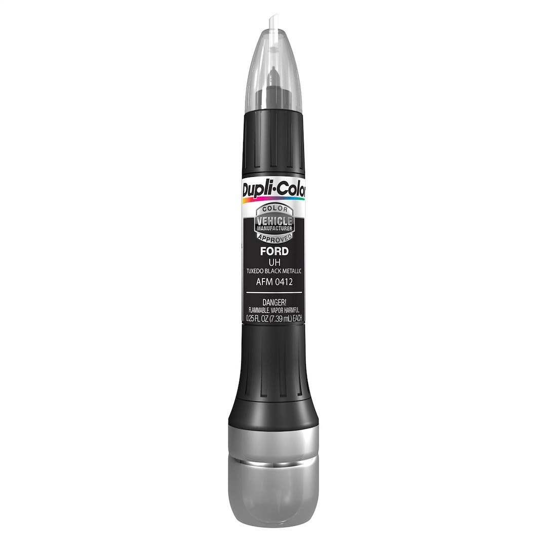 VHT Touch-Up Paint, Scratch Fix All-in-1 ™, Use for Automotive Body Paint Repair, Metallic Tuxedo Black Paint Code Uh, 0.25 Ounce Pen – AFM0412