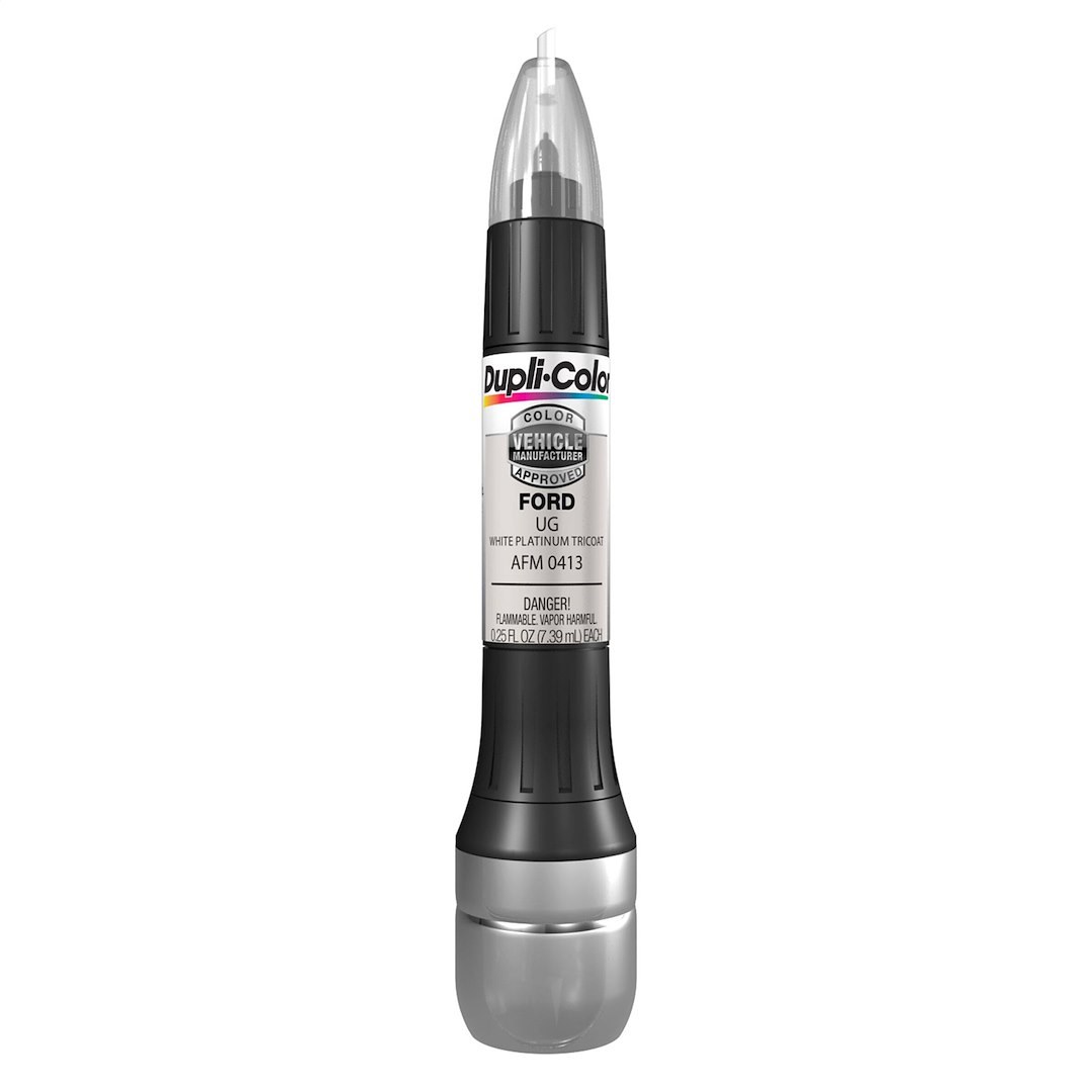 VHT Touch-Up Paint, Scratch Fix All-in-1 ™, Use for Automotive Body Paint Repair, White Platinum Tricoat Paint Code Ug, 0.25 Ounce Pen – AFM0413