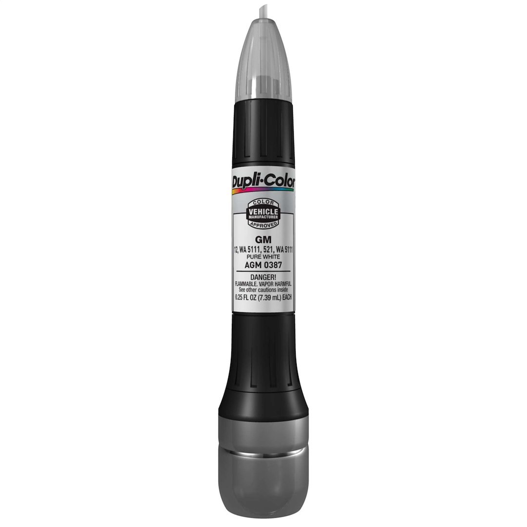 VHT Touch-Up Paint, Scratch Fix All-in-1 ™, Use for Automotive Body Paint Repair, Pure White Paint Code 521/ 12, 0.25 Ounce Pen – AGM0387