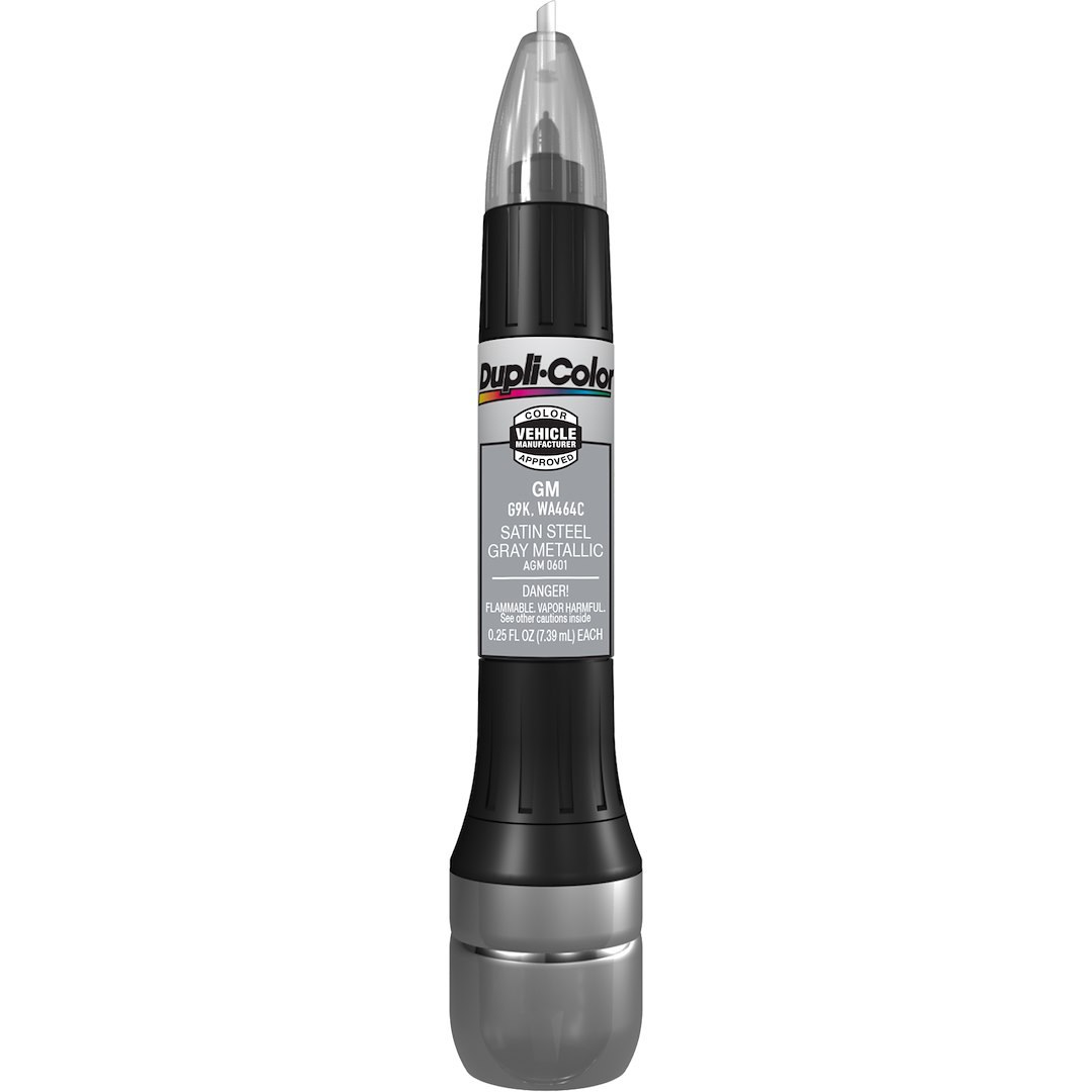 VHT Touch-Up Paint, Scratch Fix All-in-1™, Use for Automotive Body Paint Repair, Satin Steel Gray – AGM0601