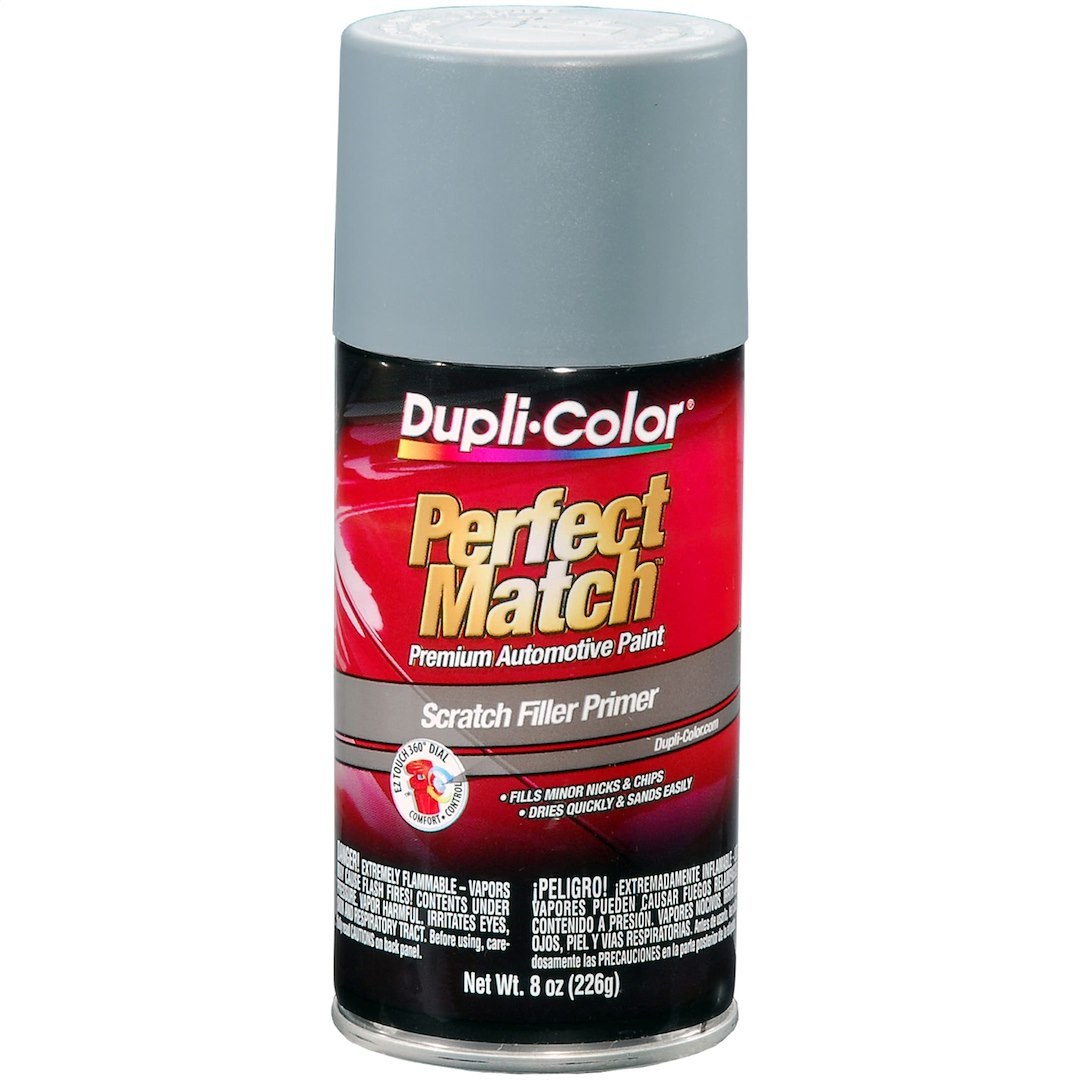 VHT Paint Primer, Perfect Match ®, Base Coat/ Scratch Filler Primer, For Use on Automotive Applications, Primer Gray, 8 Ounce Aerosol Can – BPR0031