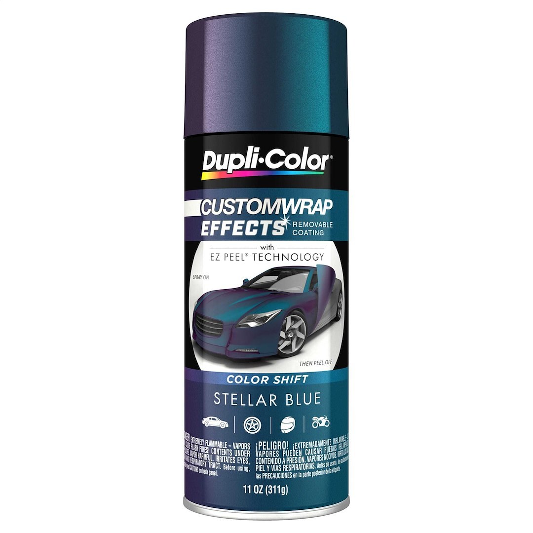 VHT Paint, Custom Wrap Effects, Removable Coating, Stellar Blue, Aerosol Can, 11 Ounce – CWRC821