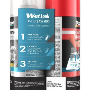 VHT Paint, Custom Wrap Wet Look, Removable Coating, Indy Red, Aerosol Can, 12 Ounce – CWRC883