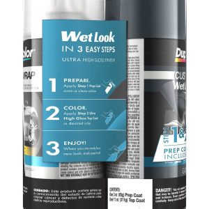 VHT Paint, Custom Wrap Wet Look, Removable Coating, Gunmetal, Aerosol Can, 12 Ounce – CWRC885