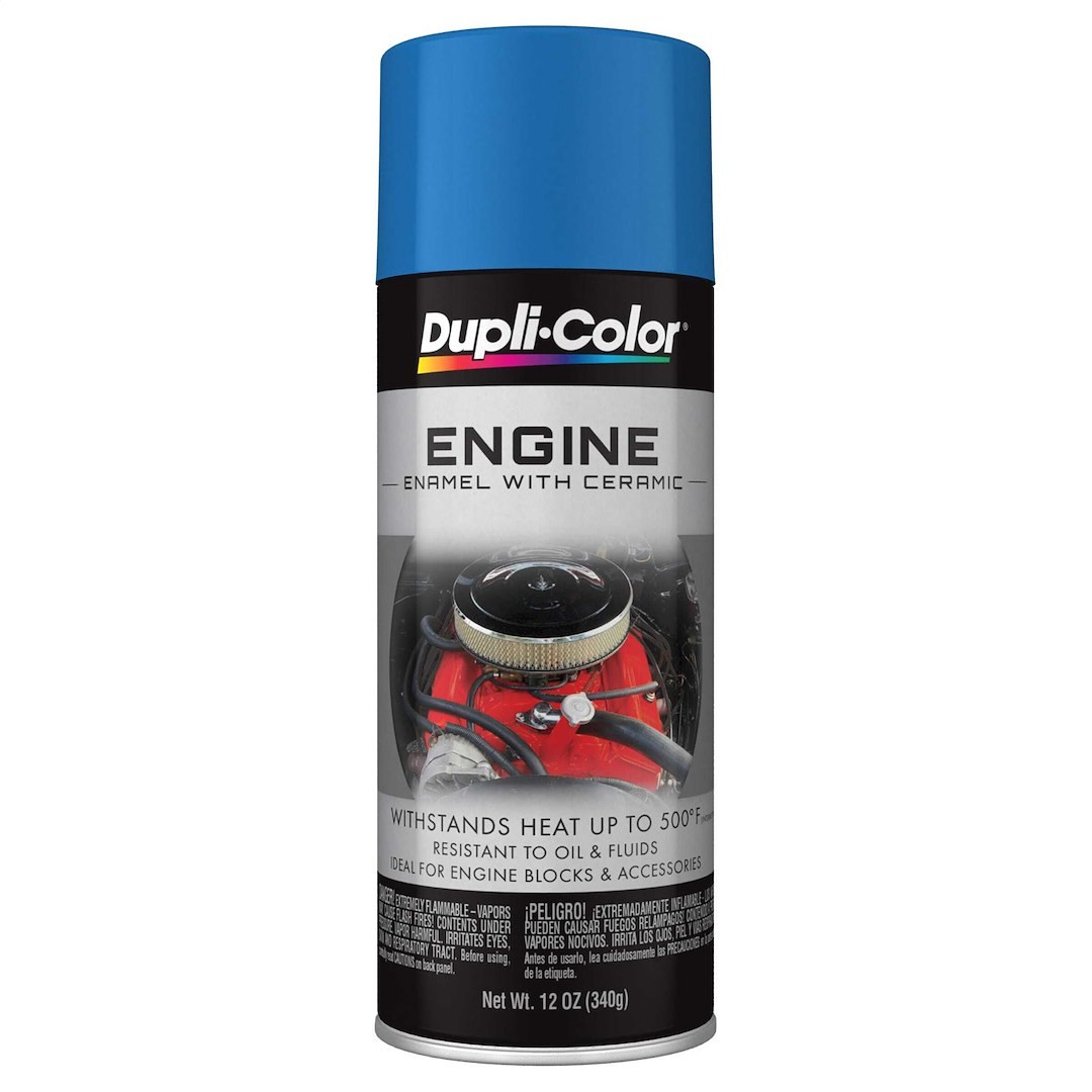 VHT Engine Paint, Heat Resistant to 500 Degrees Fahrenheit, General Motors Blue, 12 Ounce Aerosol Spray Can – DE1608
