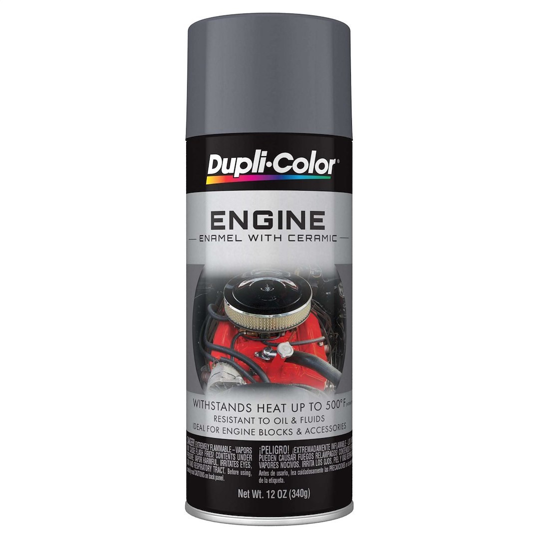 VHT Engine Paint, Heat Resistant to 500 Degrees Fahrenheit, New Ford Gray, 12 Ounce Aerosol Spray Can – DE1611