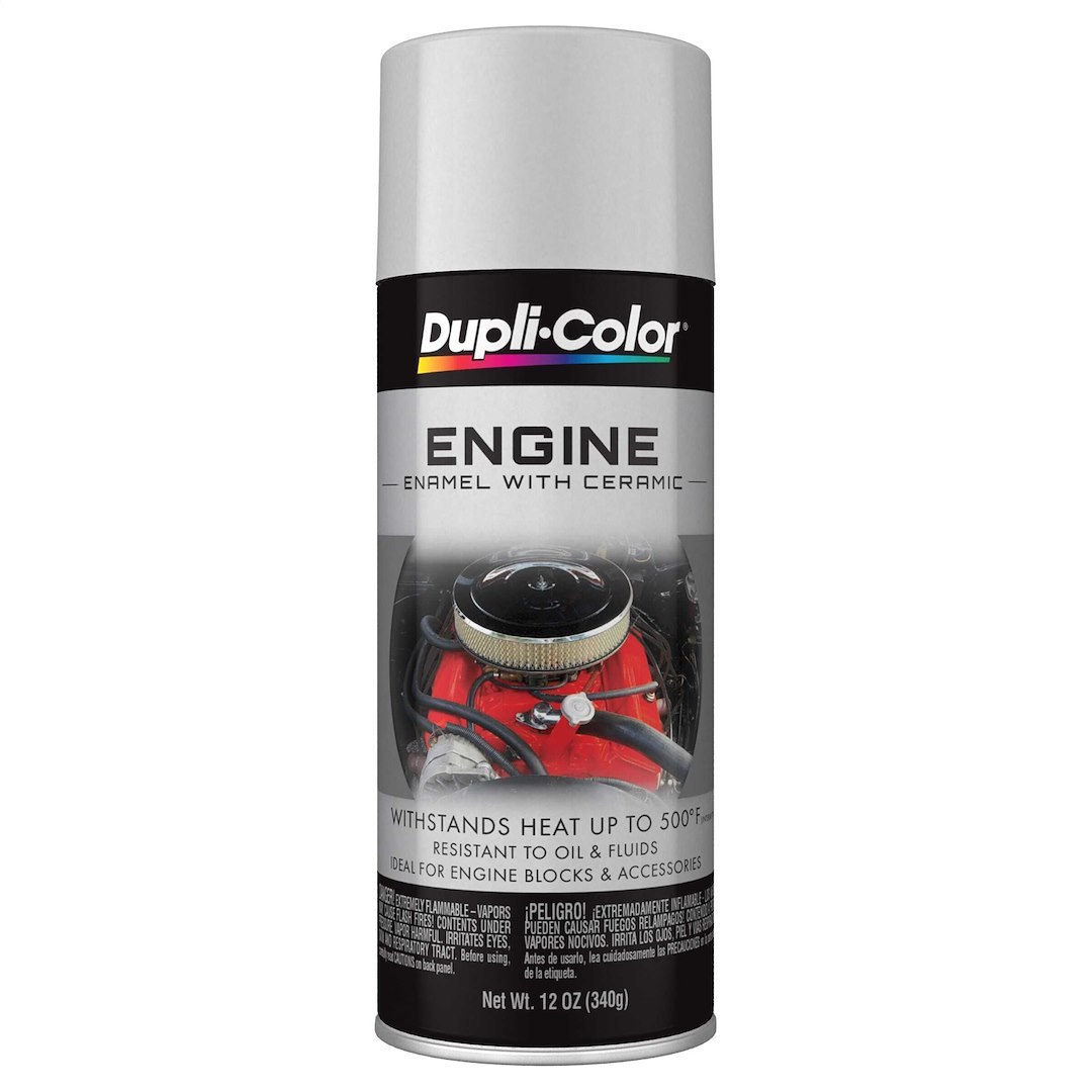 VHT Engine Paint, Heat Resistant to 500 Degrees Fahrenheit, Aluminum, 12 Ounce Aerosol Spray Can – DE1615