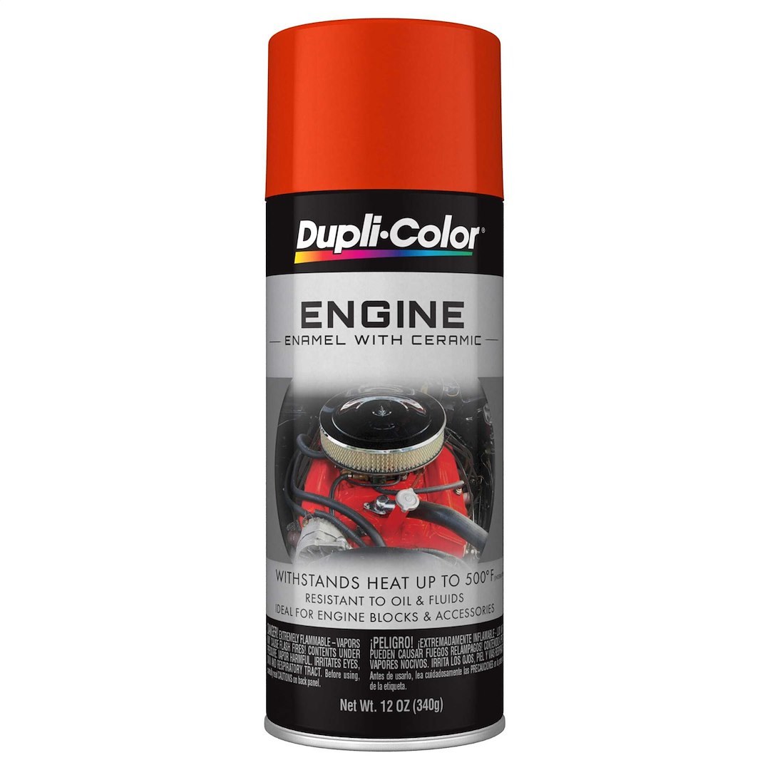 VHT Engine Paint, Heat Resistant to 500 Degrees Fahrenheit, Chevrolet Orange, 12 Ounce Aerosol Spray Can – DE1620