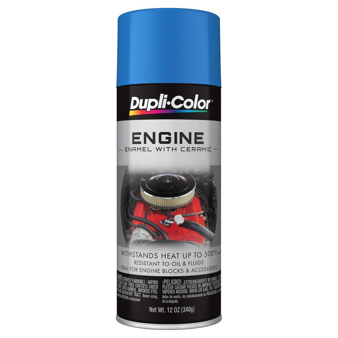 VHT Engine Paint, Heat Resistant to 500 Degrees Fahrenheit, Chrysler Corp. Blue, 12 Ounce Aerosol Spray Can – DE1631
