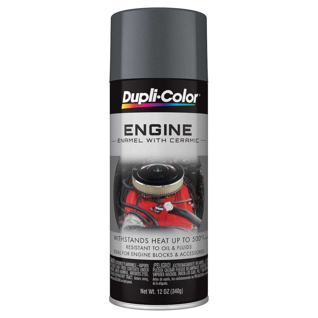 VHT Engine Paint, Heat Resistant to 500 Degrees Fahrenheit, Cast Coat Iron, 12 Ounce Aerosol Spray Can – DE1651